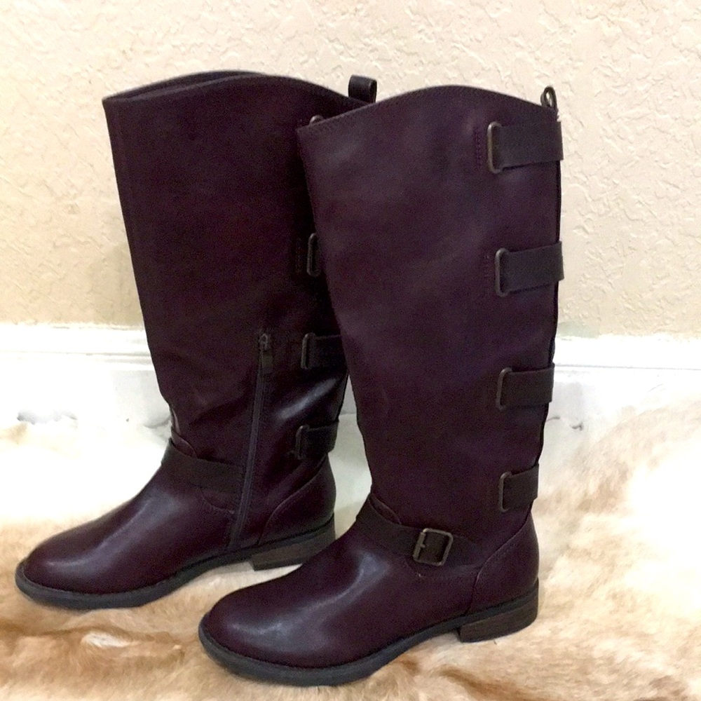 NEW Limelight Beautiful maroon boots.